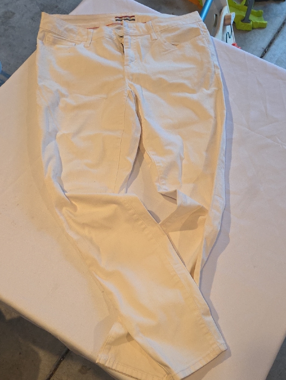 Tommy Hilfiger White Skinny Pants - Slim Fit
